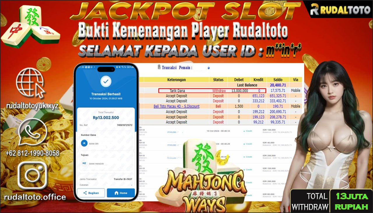 Prediksi Rudaltoto Situs Toto Togel Online