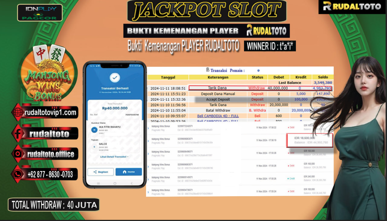 Prediksi Rudaltoto Situs Toto Togel Online